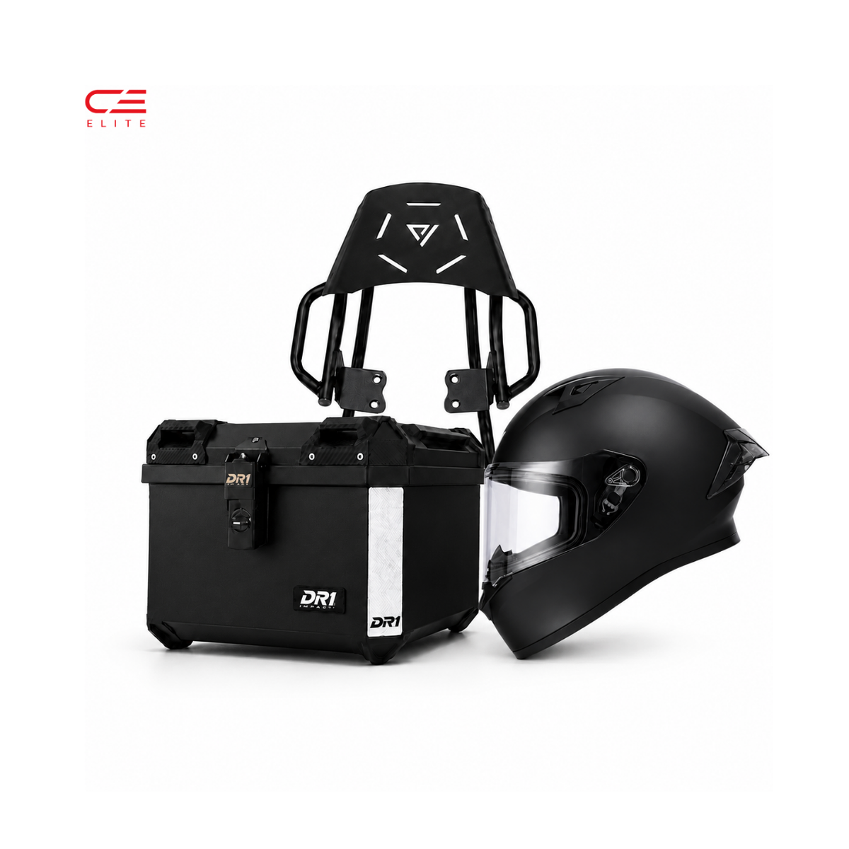 Kit Elite - Maletero + Parrilla + Casco