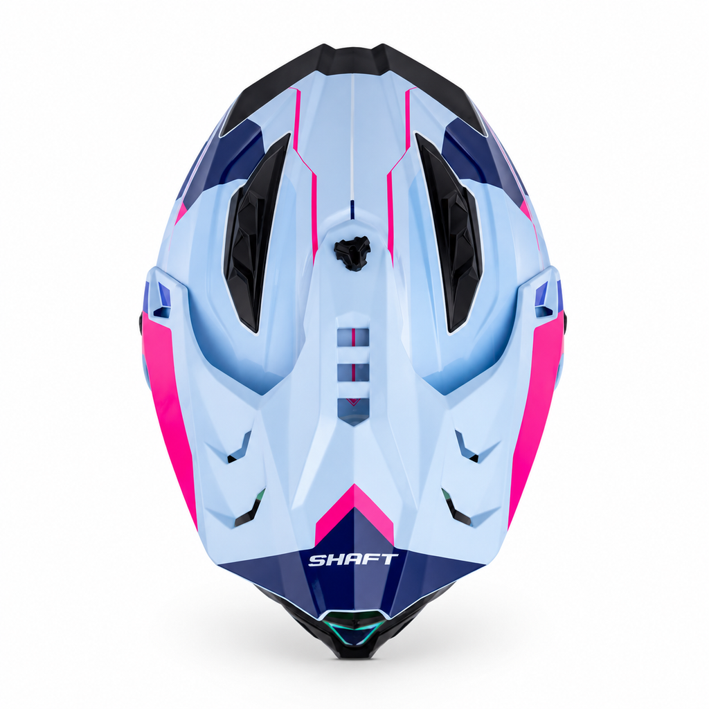 Casco Shaft MX360 Kosh Fucsia/Morado - foto 2
