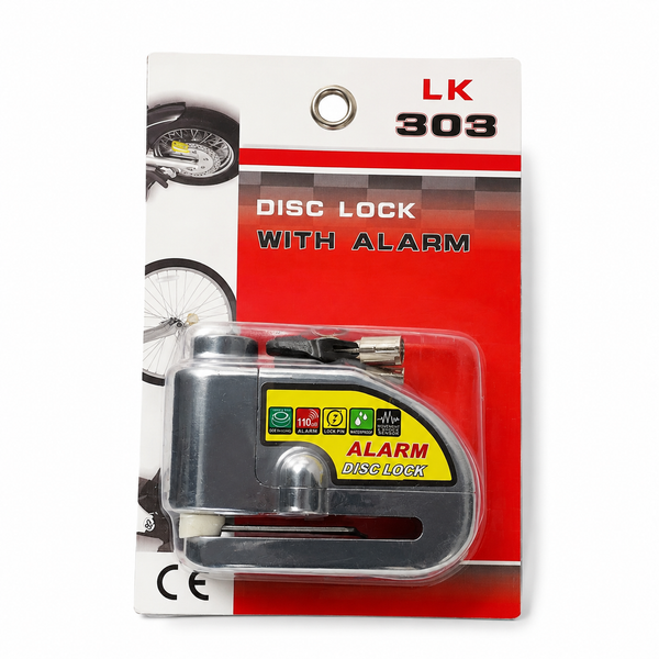 Candado de Disco Pesado Titanium con Alarma