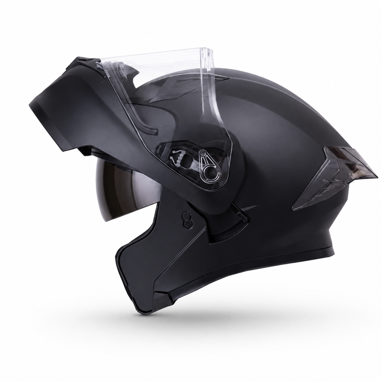 Casco ICH 3120 Abatible Negro Solid