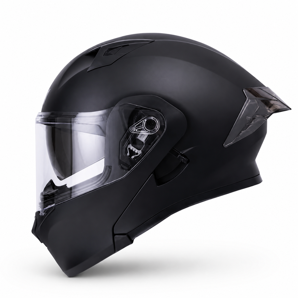 Casco ICH 3120 Abatible Negro Solid