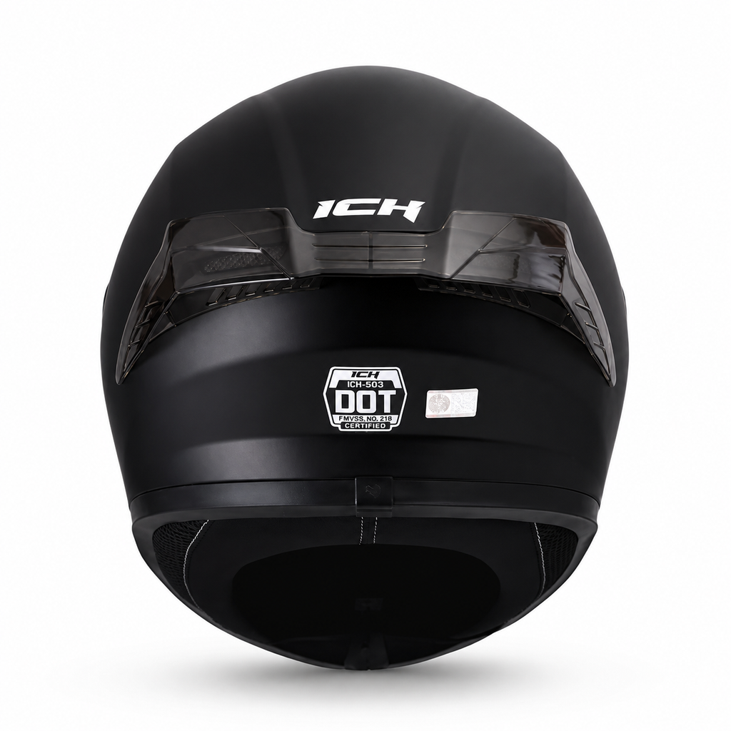 Casco ICH 503 Integral Negro Solid