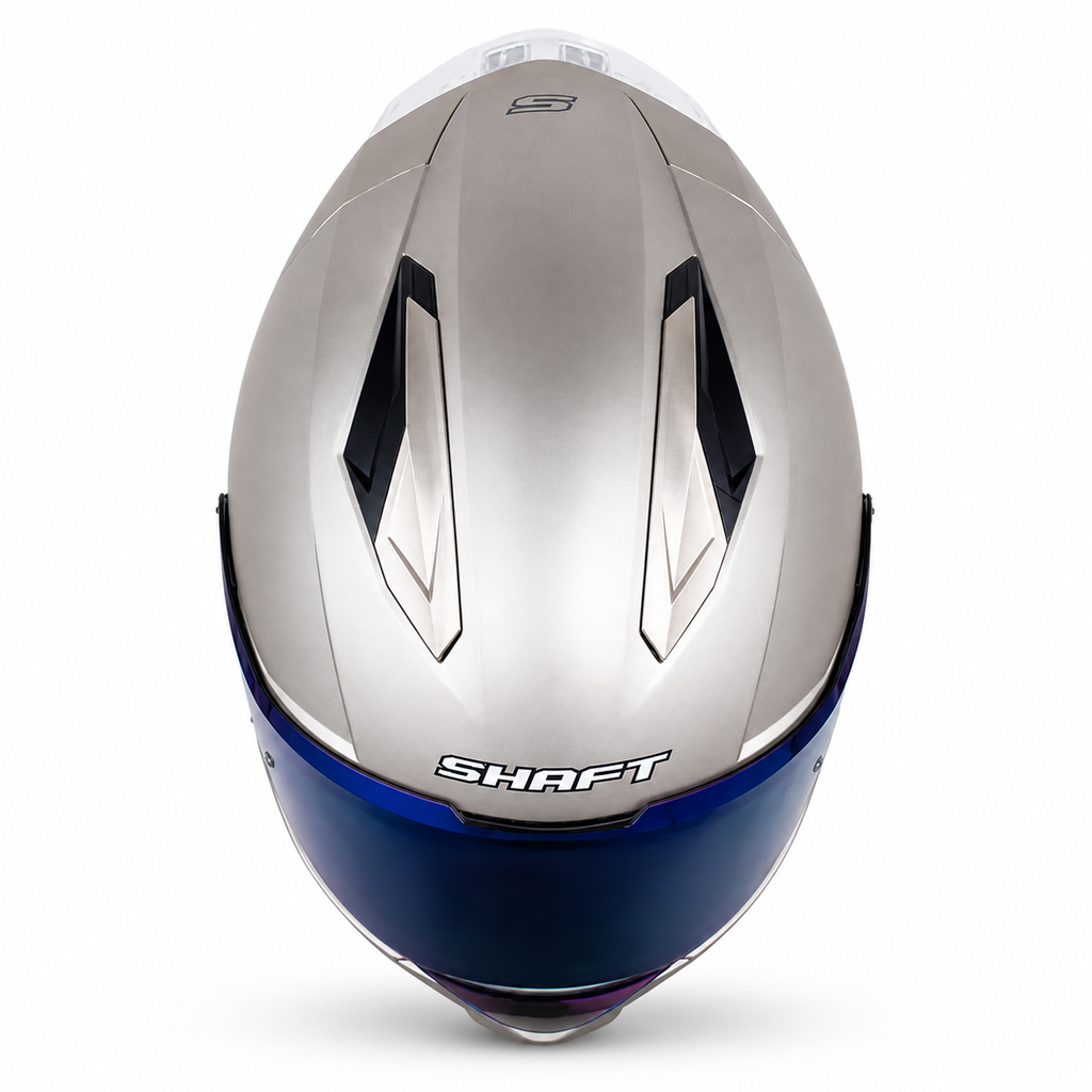 Casco Shaft 596 Solid Plata