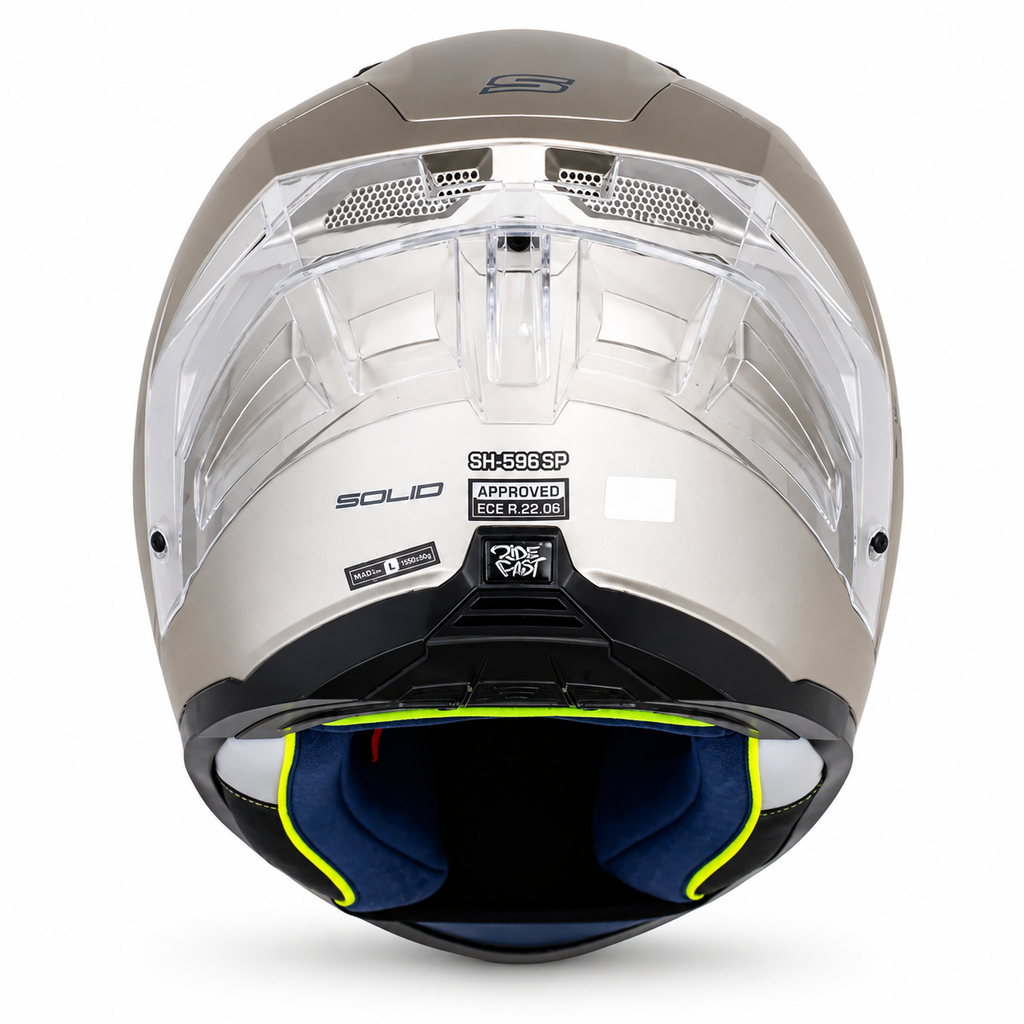 Casco Shaft 596 Solid Plata