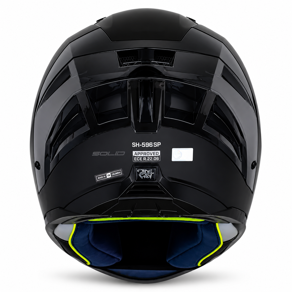 Casco Shaft 596 Solid Negro/Gris