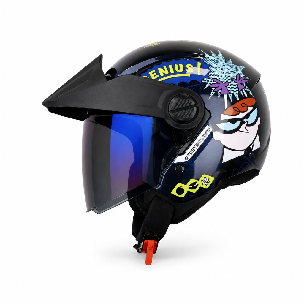 Casco ICH 102 Special Dexters Lab Azul