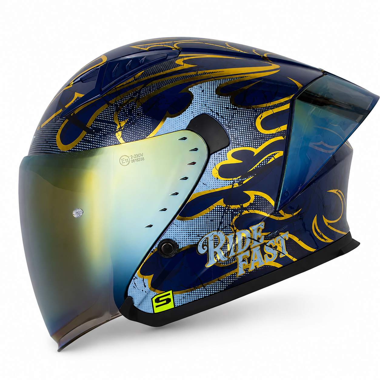 Casco Shaft 226 GT Ancient Azul/Gris