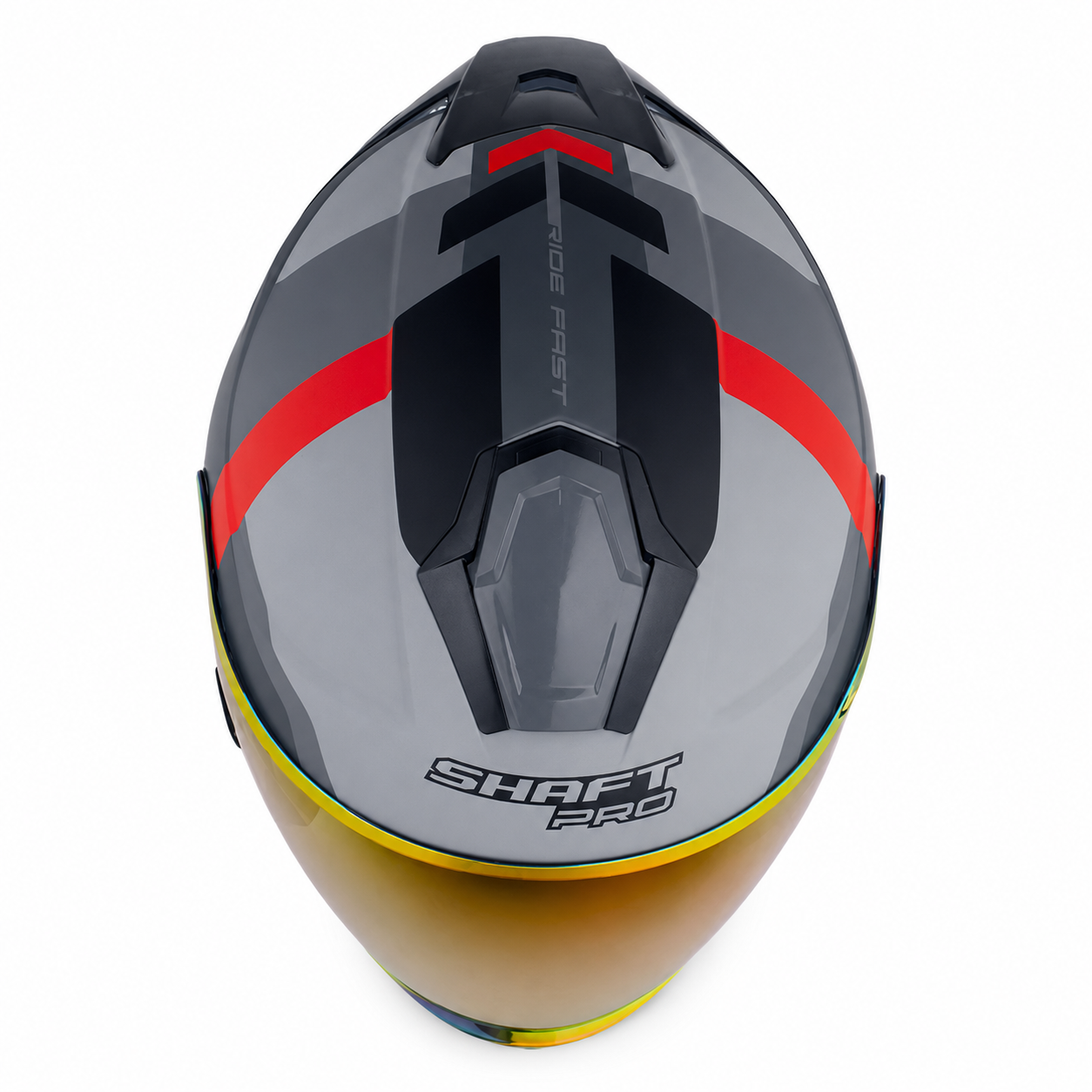 Casco Shaft Pro 240 Cozone Gris/Rojo