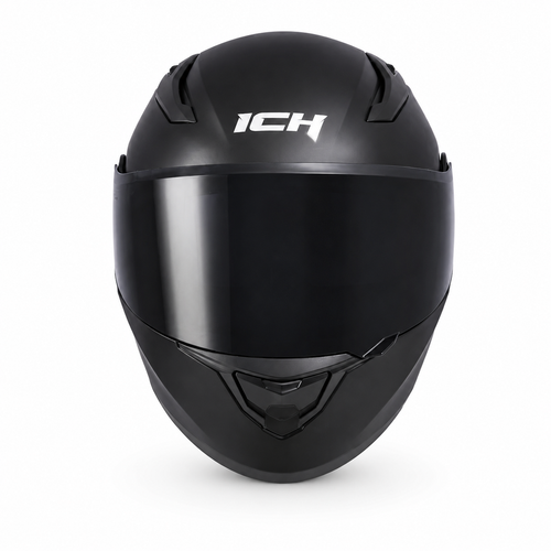 Casco ICH 3130 Abatible Solid Negro