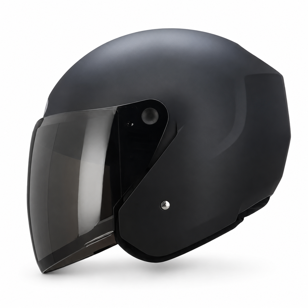 Casco Tech T-10 Solid Negro Mate