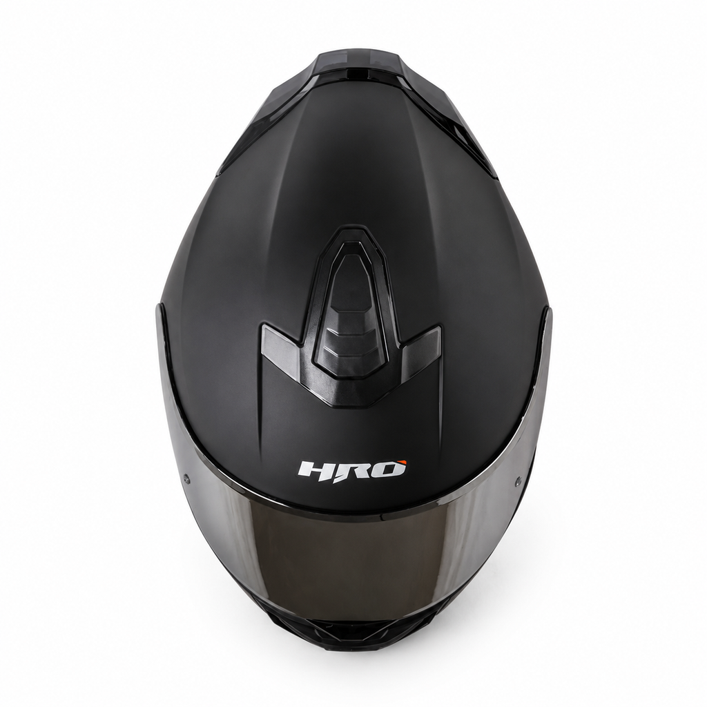 Casco HRO 506 Solid Negro Mate/Gris