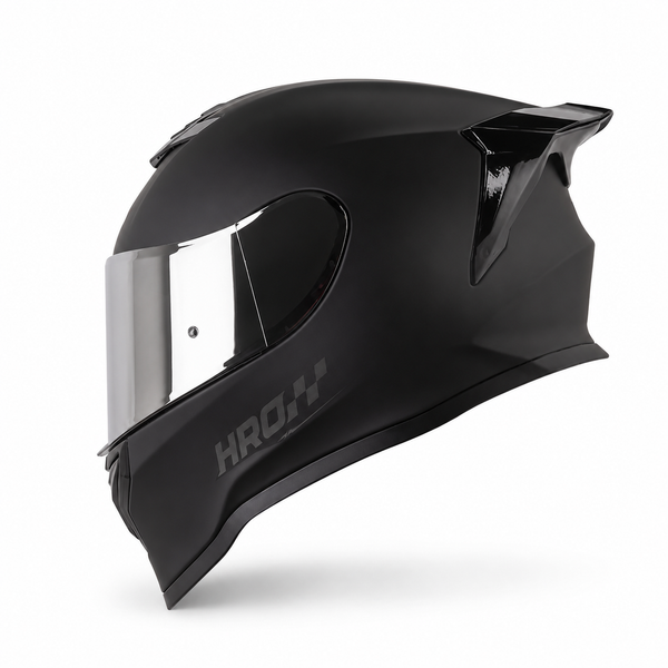 Casco HRO 506 Solid Negro Mate/Gris