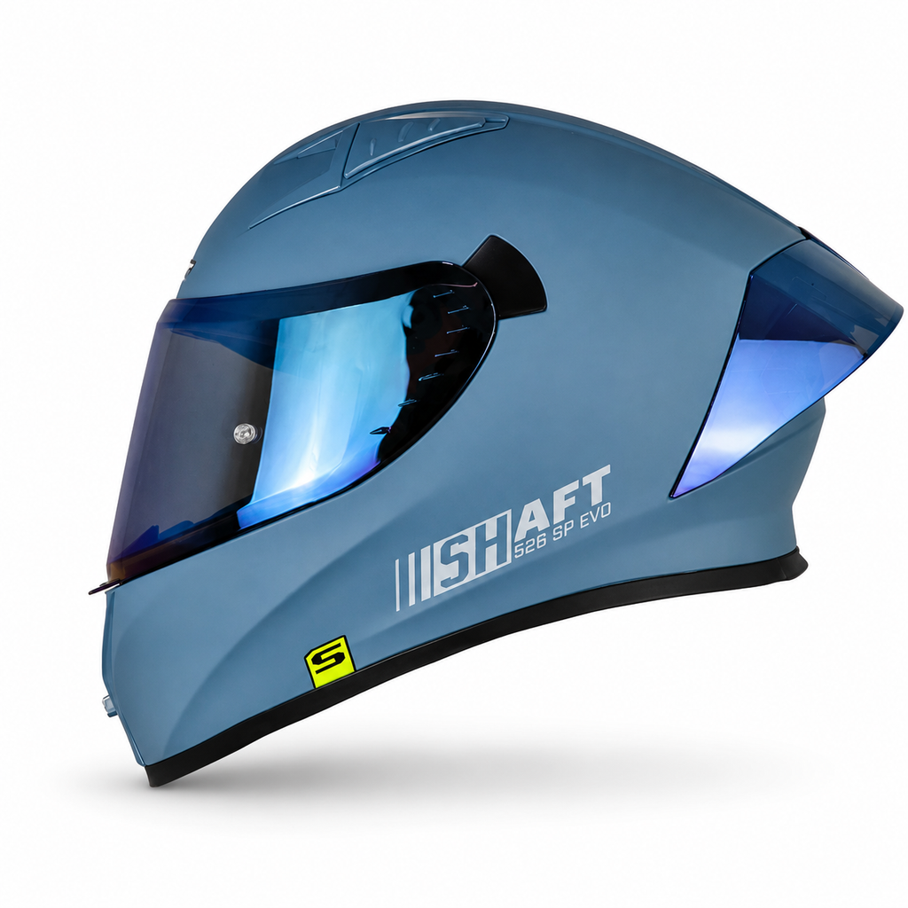 Casco Shaft 526 EVO Solid Azul/Gris