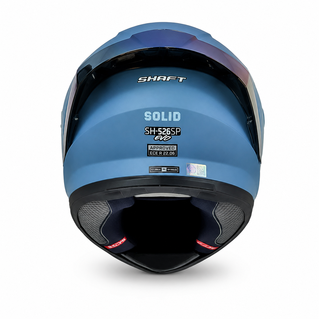 Casco Shaft 526 EVO Solid Azul/Gris