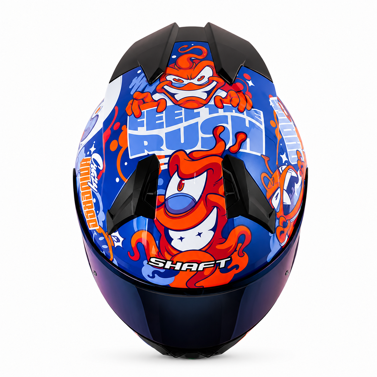 Casco Shaft 560 EVO Universe Morado/Naranja