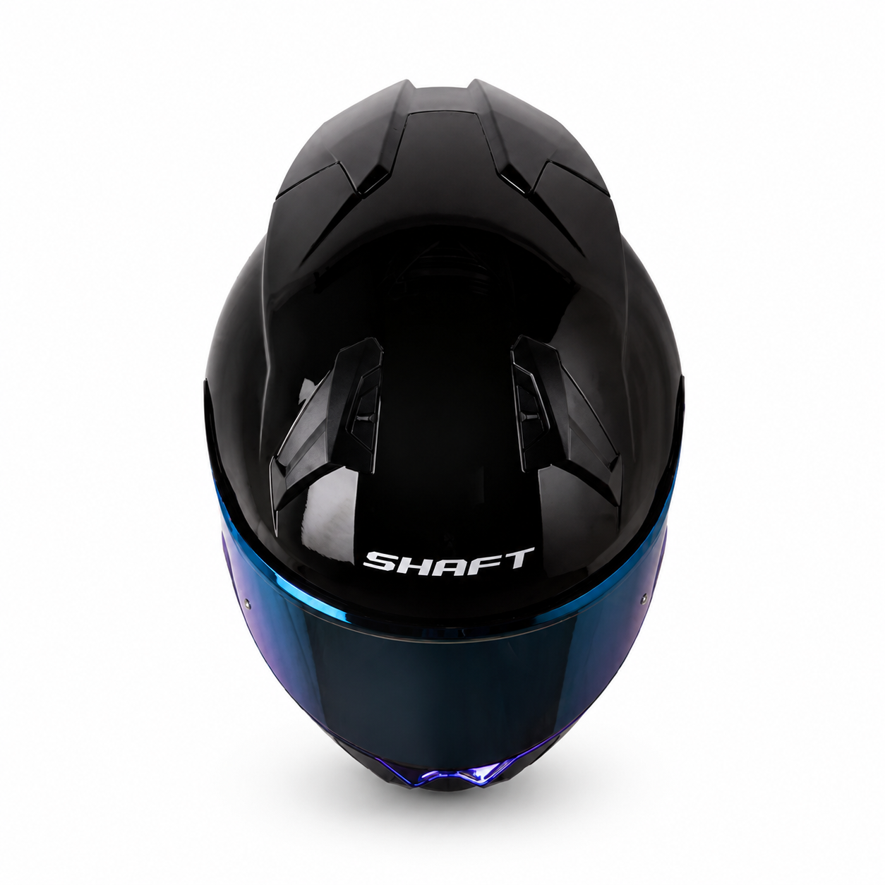 Casco Shaft 560 EVO Solid Negro Brillo/Gris
