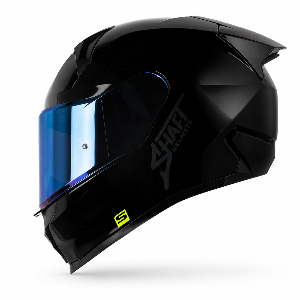 Casco Shaft 560 EVO Solid Negro Brillo/Gris