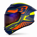 Casco Shaft 584 Race Azul/Naranja