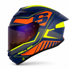 Casco Shaft 584 Race Azul/Naranja