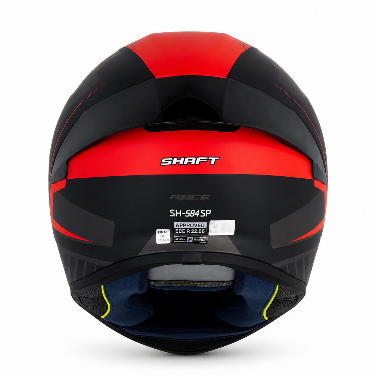 Casco Shaft 584 Race Negro Mate/Gris