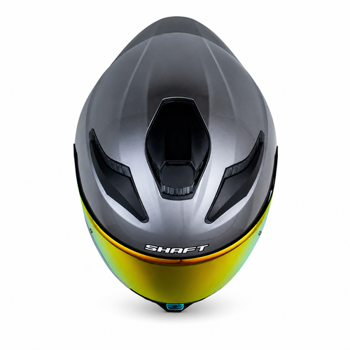 Casco Shaft 584 Solid Gris Metalizado