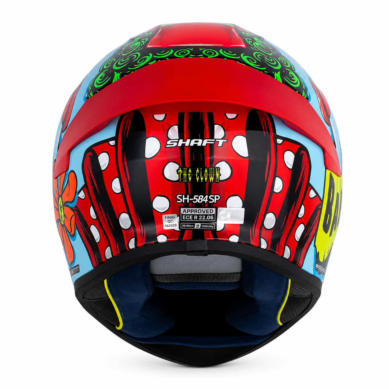 Casco Shaft 584 The Clown Azul/Rojo