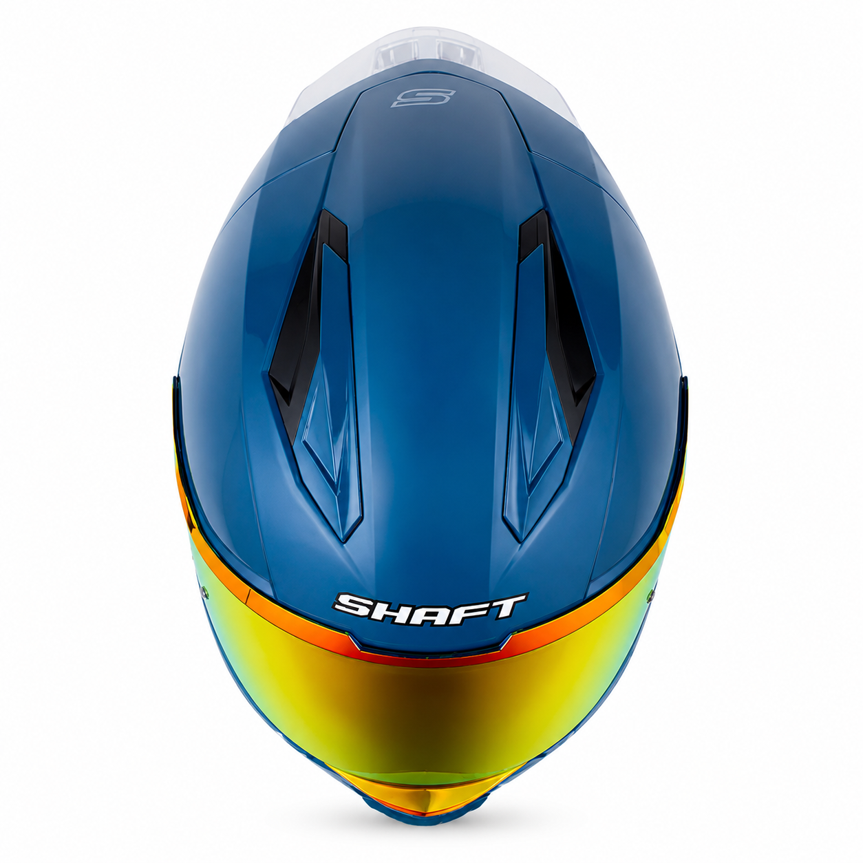 Casco Shaft 596 Solid Azul/Gris