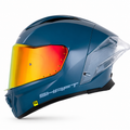 Casco Shaft 596 Solid Azul/Gris