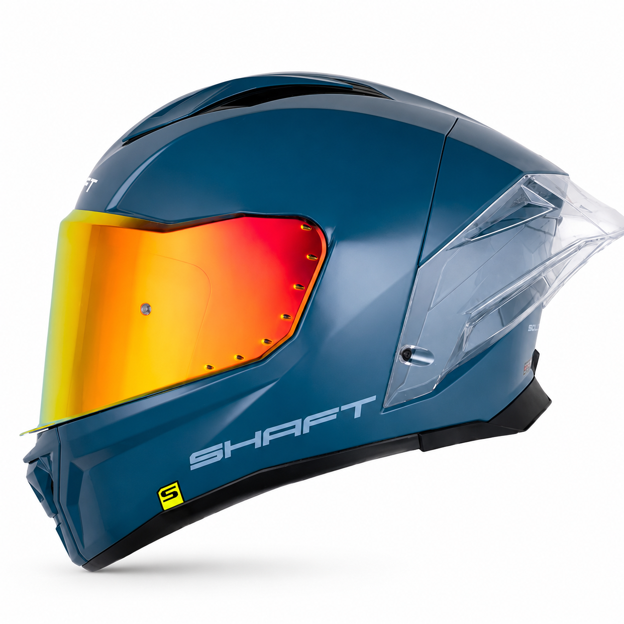 Casco Shaft 596 Solid Azul/Gris
