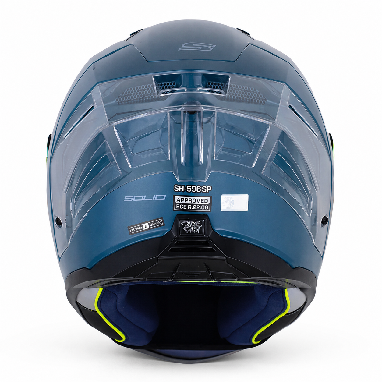 Casco Shaft 596 Solid Azul/Gris
