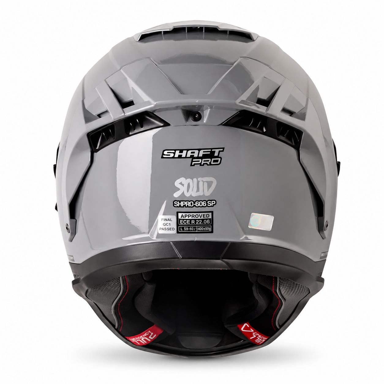 Casco Shaft Pro 606 Solid Gris