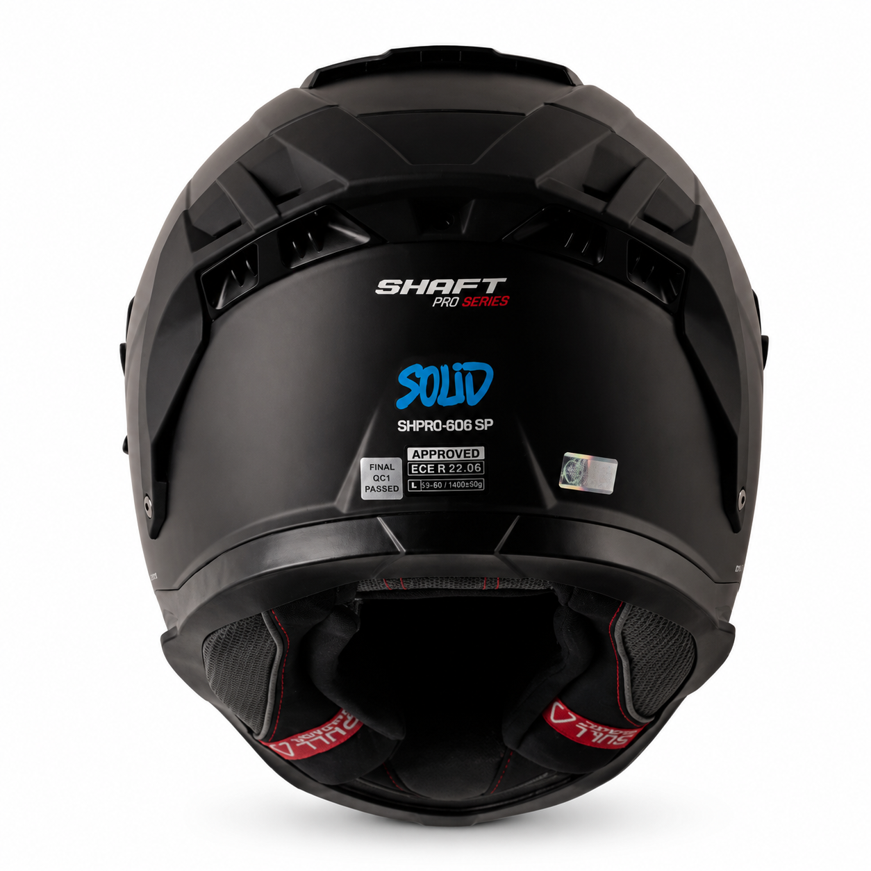 Casco Shaft Pro 606 Solid Negro/Azul