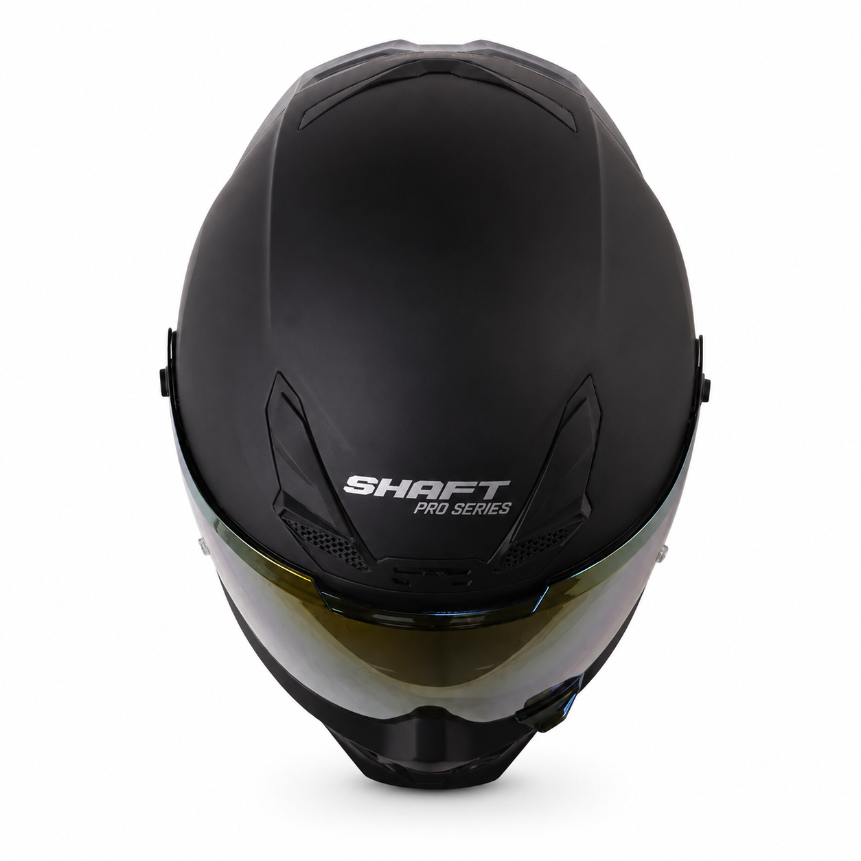 Casco Shaft Pro 615 Solid Negro Mate/Dorado