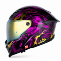 Casco Shaft Pro 615 Werewolf Negro/Fucsia