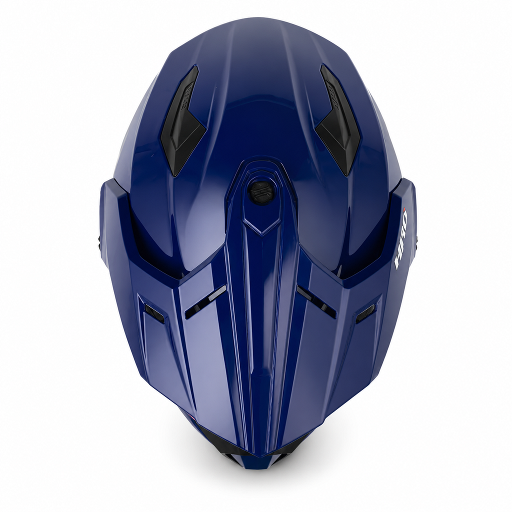 Casco HRO MX340 Solid Azul