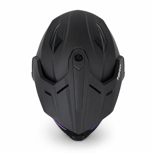 Casco HRO MX340 Solid Gris/Negro