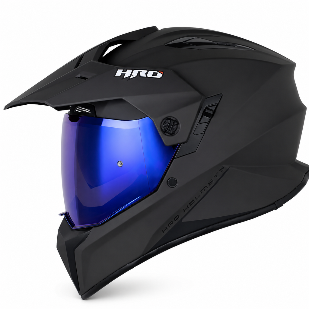 Casco HRO MX340 Solid Gris/Negro