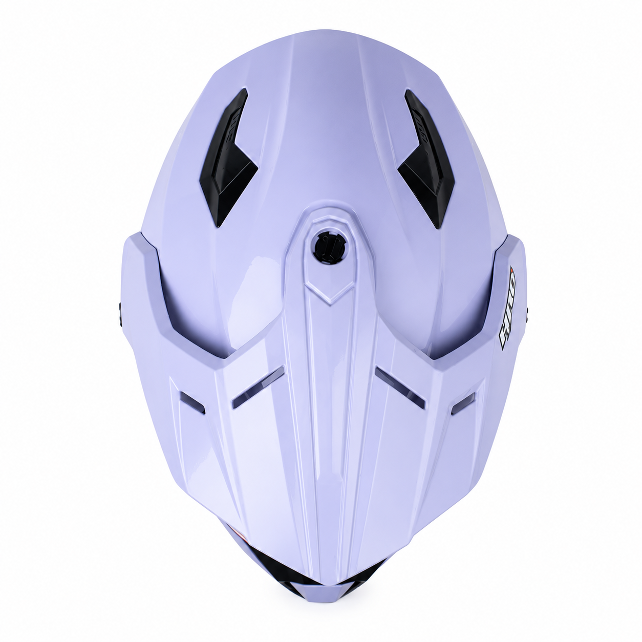 Casco HRO MX340 Solid Morado/Blanco
