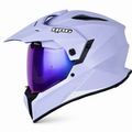 Casco HRO MX340 Solid Morado/Blanco