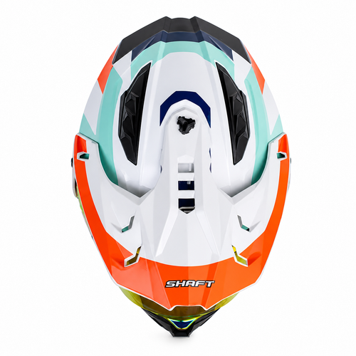 Casco Shaft MX360 Apricot Gris/Verde