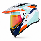 Casco Shaft MX360 Apricot Gris/Verde