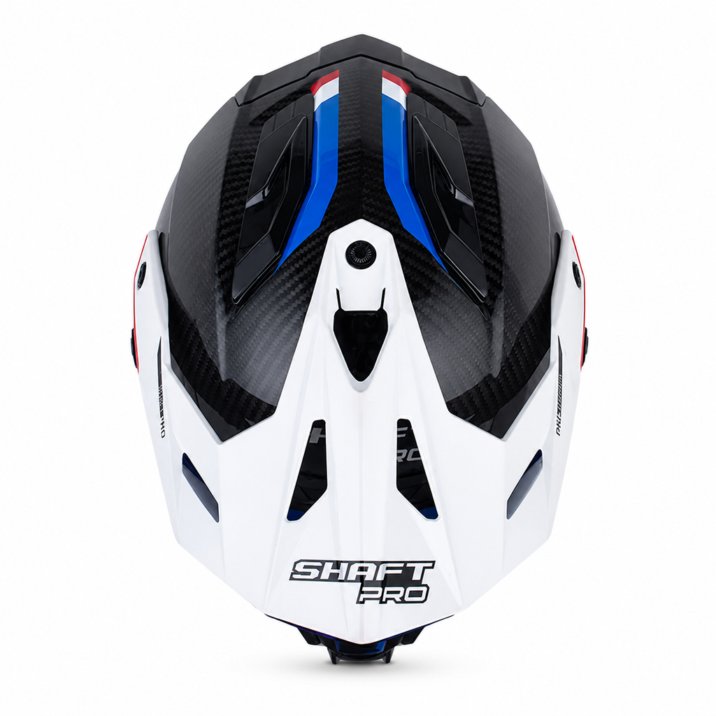 Casco Shaft Pro MX480 C Atlas Negro/Rojo