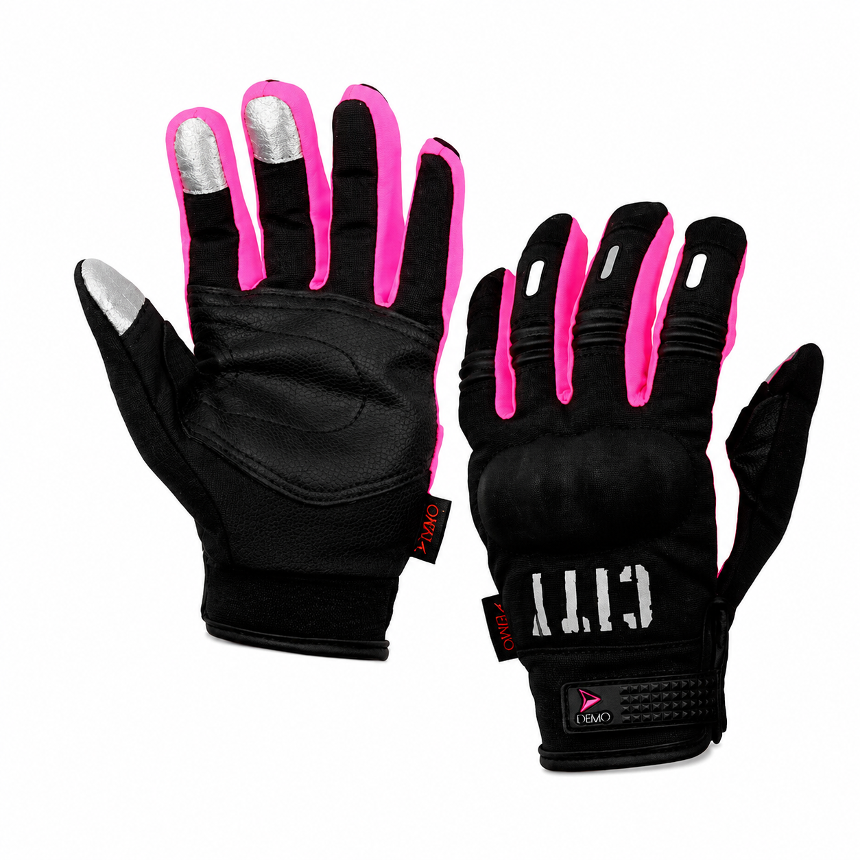 Guantes Madbike City Fucsia