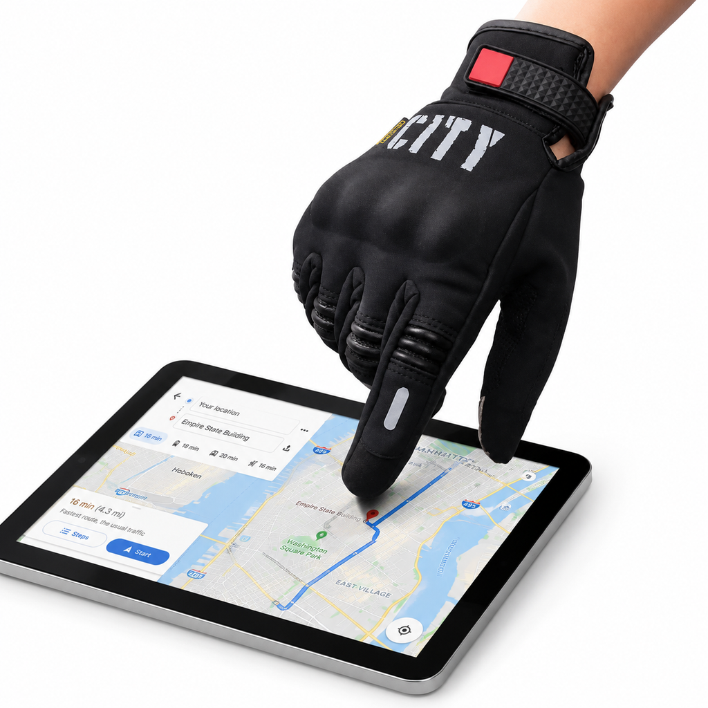 Guantes Madbike City Negro