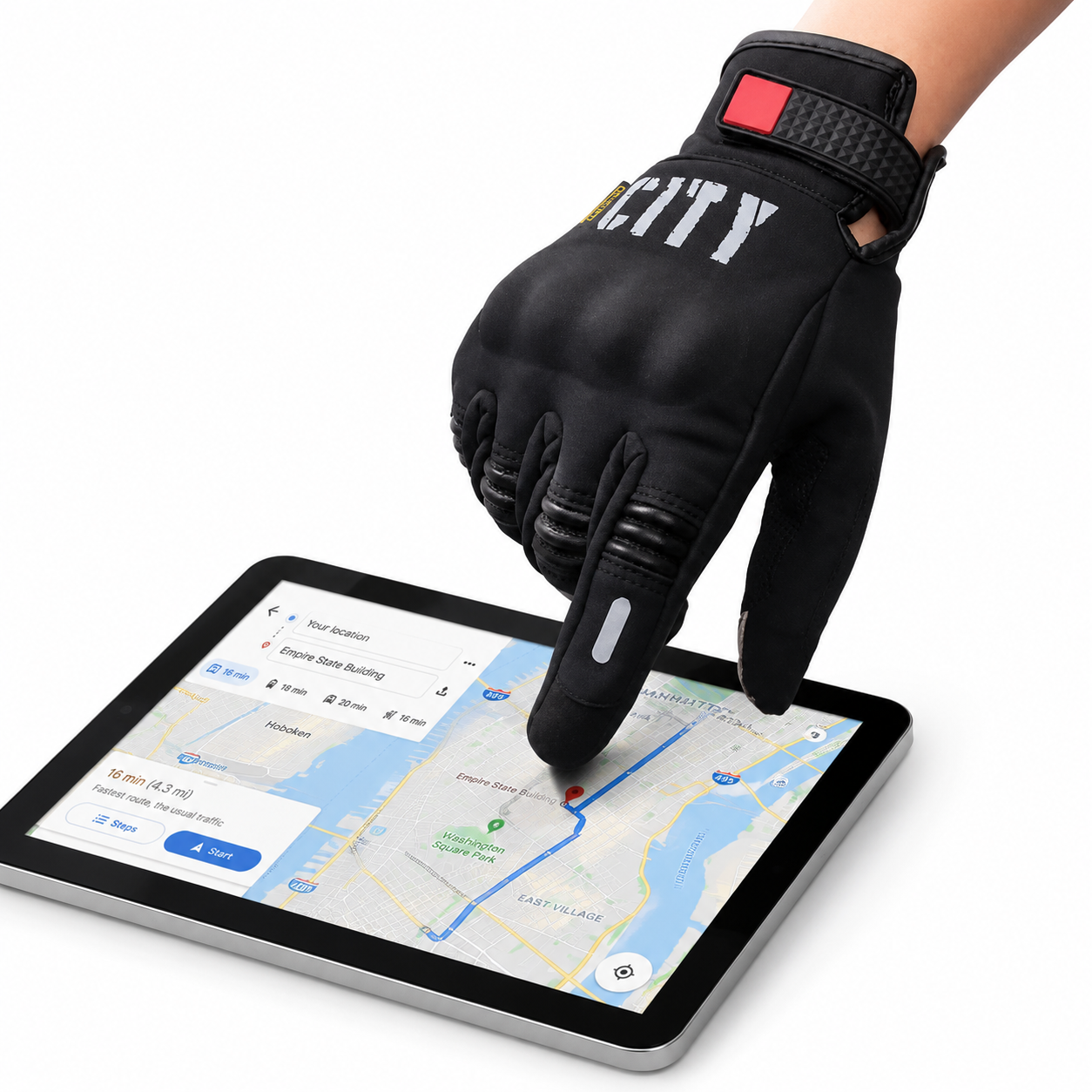 Guantes Madbike City Negro