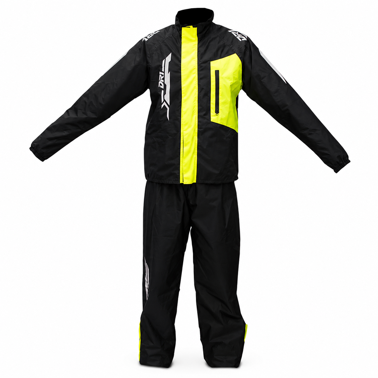 Traje Impermeable DR1 Street 3 Piezas Negro