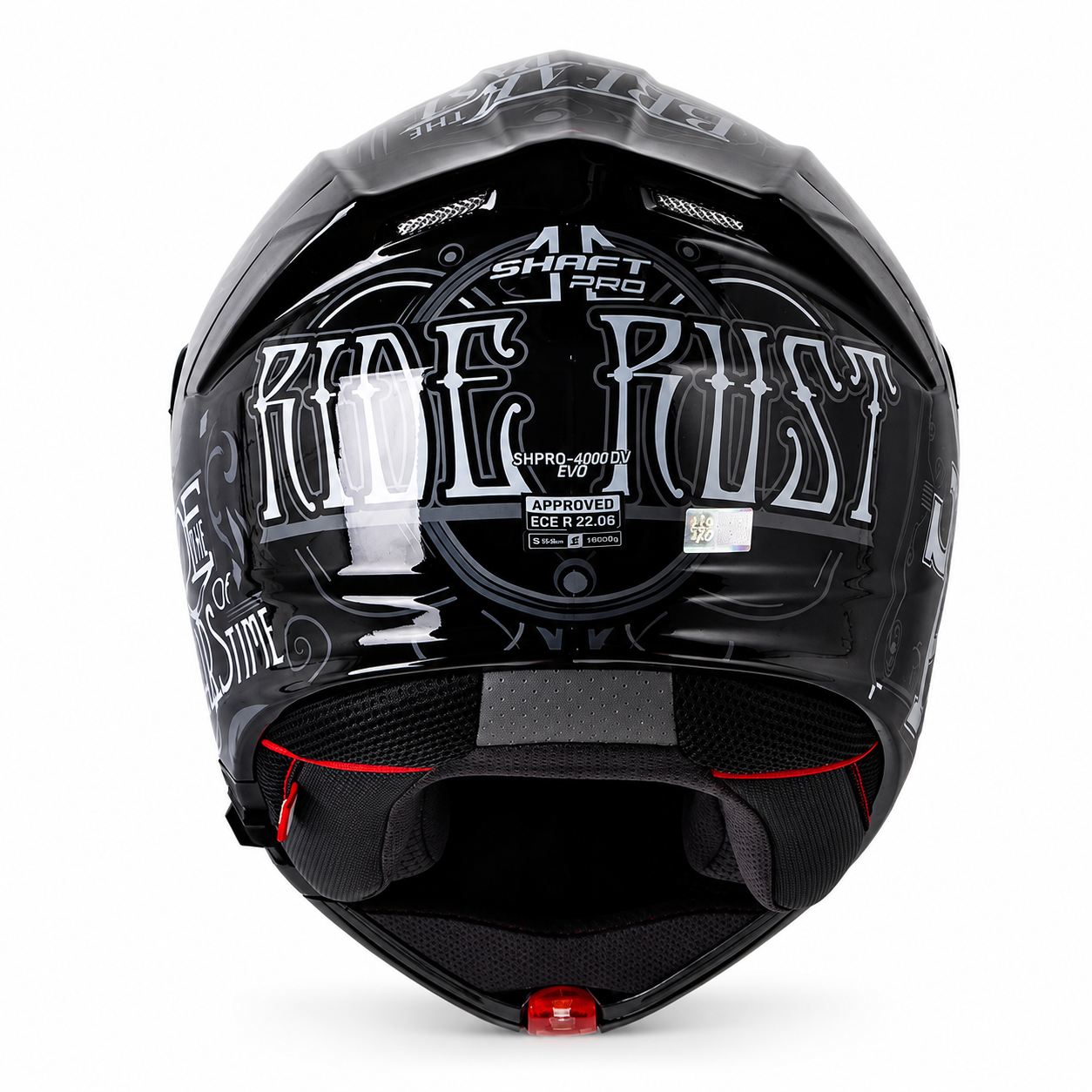 Casco Shaft Pro 4000 EVO Ride Rust Negro/Gris